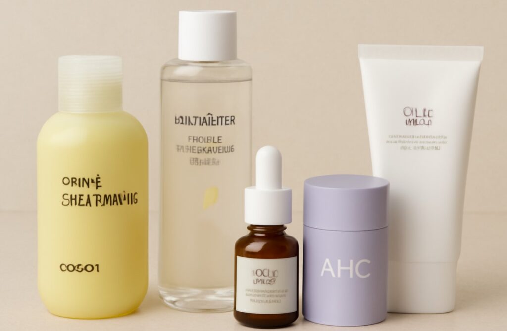 한국 스킨케어 제품